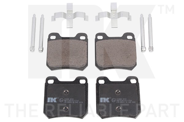 Bremsbelagsatz Scheibenbremse NK 223604 FüR Opel Saab Vectra V87 Omega CC J96 2-image