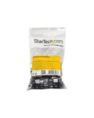 StarTech.com Server Rack Screws and Clip Nuts 10-32 Mount Slide-On Cage