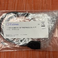 Extron HDMI HDMI ON 10" Pigtails Black 70-1219-02