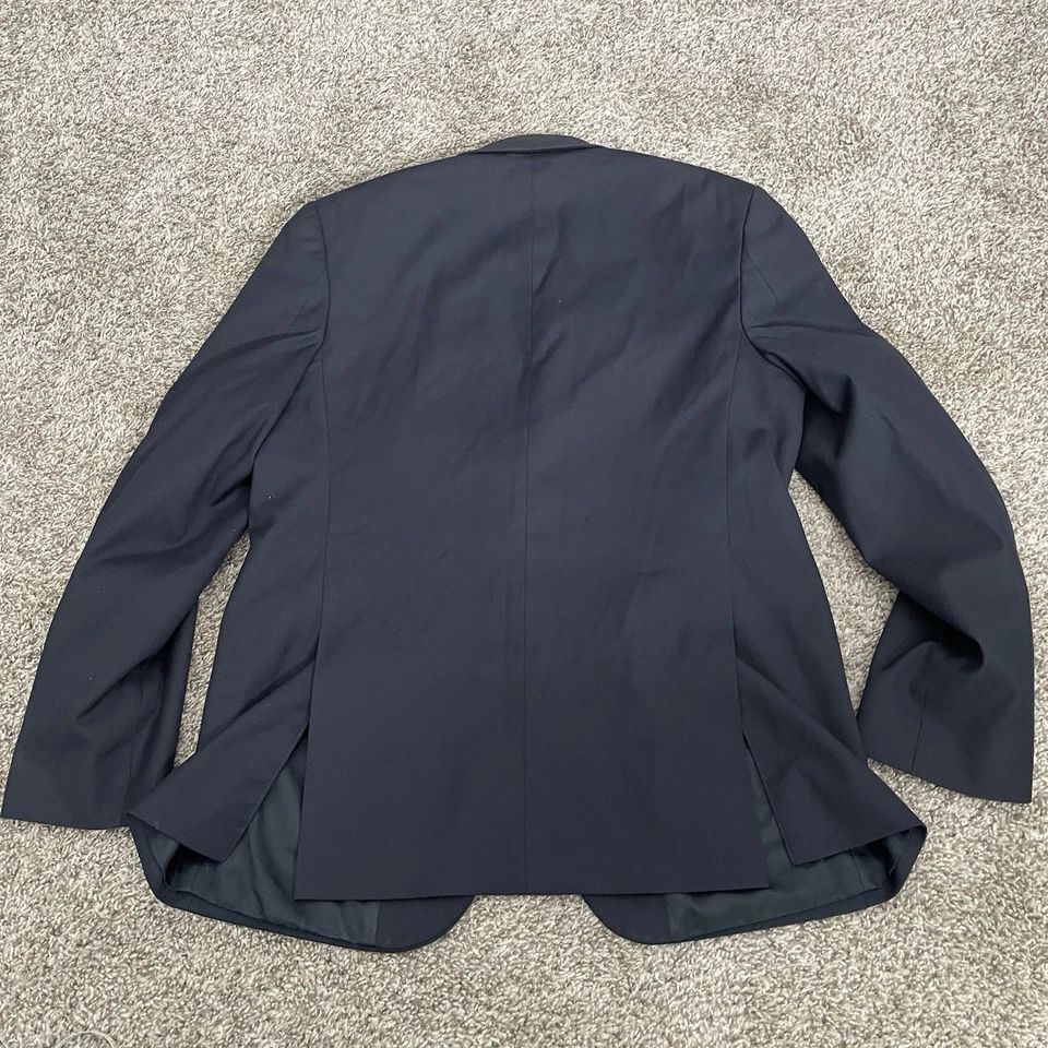 Blazer Ralph Lauren Niños 18R Azul Marino Abrigo Deportivo Botón Dorado Falta Uno Foto 4 de 4