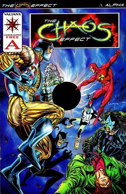 Chaos Effect # Alpha & Omega complete set 1994 Valiant Comics Solar X-O Manowar