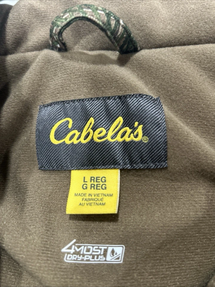 Mono RealTree Cabelas Para Hombres Grande Camuflaje Forrado Seco Plus Caza Mono Capucha Foto 4 de 4