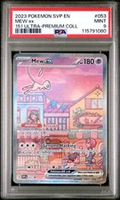 2023 POKEMON SVP EN-SV 151 ULTRA PREMIUM COLLECTION MEW EX #053 PSA 9 Mint