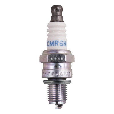 NGK CMR6H, One NGK Standard Resistor 10 mm 0.5 in Reach Spark Plug Performance