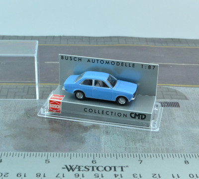 Busch CMD 42105 Opel Kadett C 1977 Car Light Blue  1:87 Scale HO