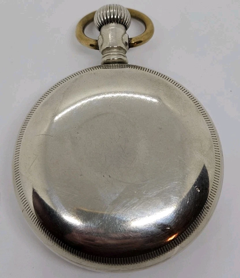 Antique 1892 U.S. Watch Co. (Waltham Mass) Gents 15J Victorian Pocket Watch 18s - Image 3 of 4
