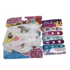 Disney Princess Snap Hair Clips and Headwrap