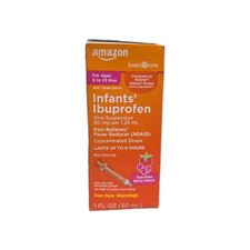 Amazon Basic Care Children's Ibuprofen Berry Flavor 1oz EXP 11/2026 