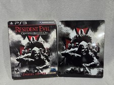 Resident Evil Operation Raccoon City Steelbook PS3 PlayStation CIB Complete 