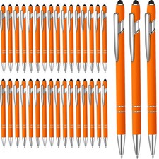 100 Pcs Ballpoint Pen with Stylus 2 in 1 Ballpoint Pen for Touch Screens, 2 i...