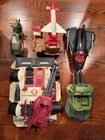 Vintage Hasbro Gi Joe Action Vehicles Parts Lot Incomplete. Restore Rage Raven