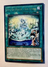 Yugioh! Ryu-Ge Realm - Sea Spires - CRBR-EN038 - Rare - 1st Edition Near Mint, E