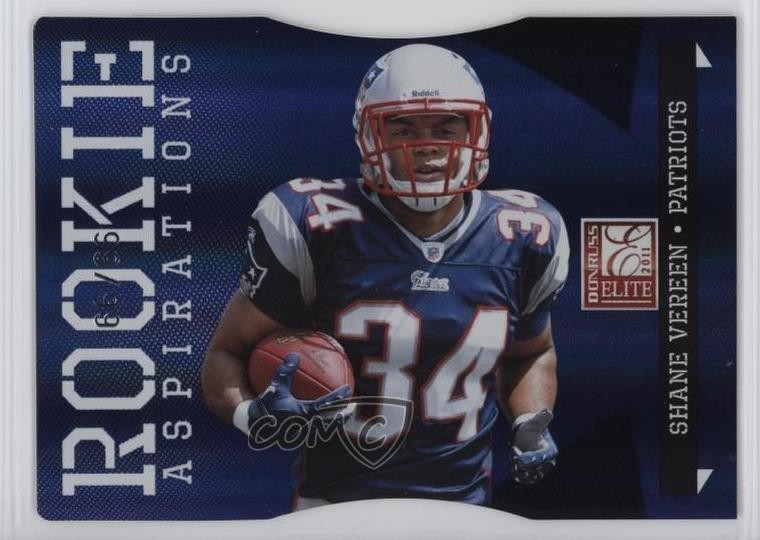 Shane Vereen Donruss Elite #189 Aspirations