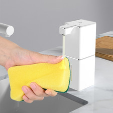Hands-Free Soap Dispenser Auto Foam Sensor Adjustable Wall Mount/Tabletop Home