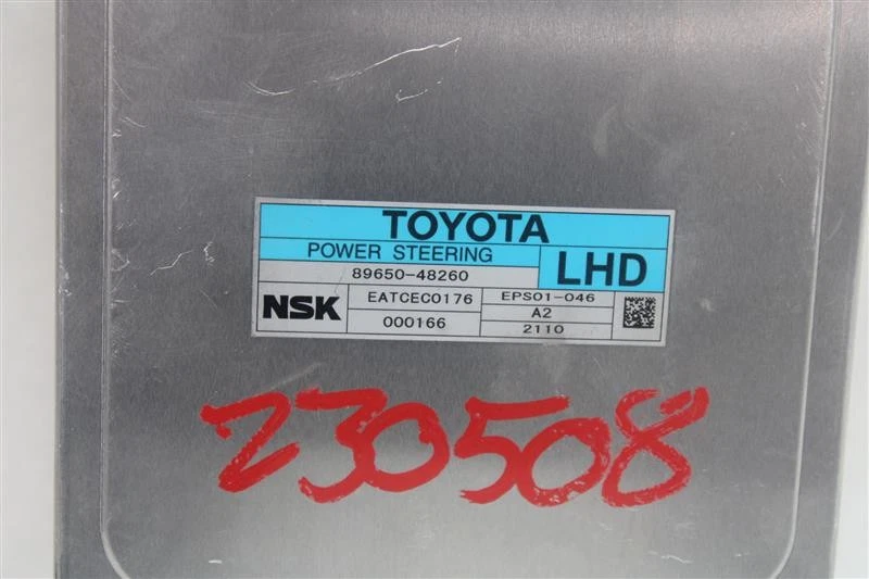 MÓDULO CONTROL DE DIRECCIÓN ORDENADOR TOYOTA HIGHLANDER 11 12 13 8965048260 1325273 Foto 2 de 4