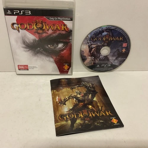 God of War III PS3 PlayStation 3 PAL - VGC - Free Post
