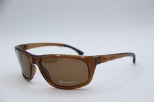 NEW CHAMPION FIX C03 CLEAR BROWN POLARIZED AUTHENTIC SUNGLASSES 62-16