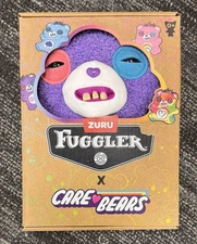 Fuggler x Care Bears SHARE BEAR Funny Ugly Monsters NEW Purple