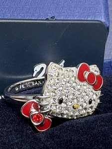 Hello Kitty Swarovski Ring | eBay