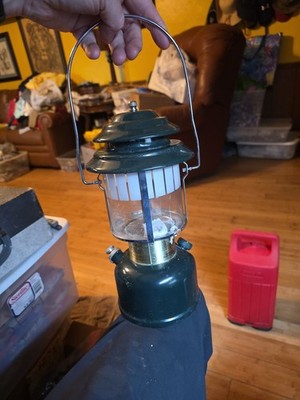 Vintage 1985 Coleman CL2 Adjustable 2 Mantle Camp Lantern W