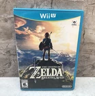 The Legend Zelda Breath of the Wild (Nintendo Wii U, 2017) Complete CIB Tested