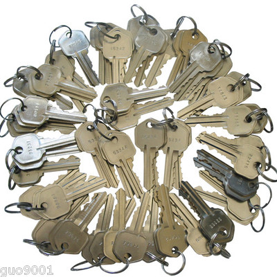 100 Pieces Precut Kwikset 5 pins Keys KW1 Rekeying Key locksmith 20 sets of 5
