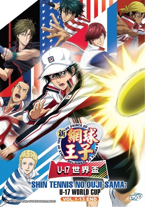 DVD Anime Shin Tennis No Ouji-Sama: U-17 World Cup Series (1