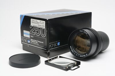 Boxed Hasselblad 250mm Zeiss #70210 Lens for PCP-80 Projector