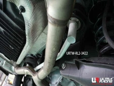 For Mercedes Benz C43 W205 3.0T 4WD 2016 Ultra Racing 2 Points Rear Lower Bar