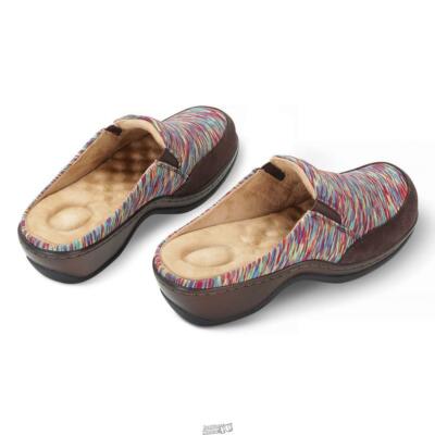 Hammacher Softwalk Egg Crate Cushion Slip On shoes Clogs MULTI COLOR 7.5-8