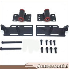 For 1988-1999 C1500 Truck K5 2wd Engine Mount Adapter Swap Kit Lsx Ls Raw Steel