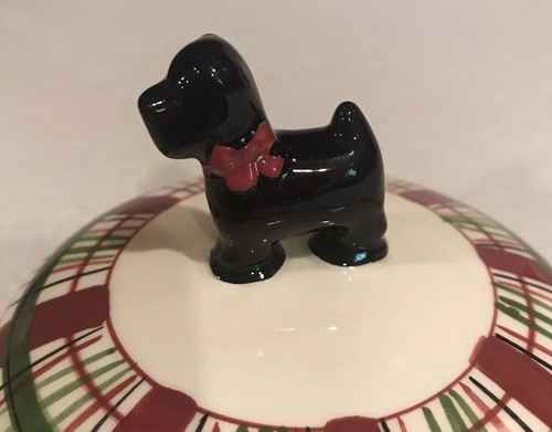 Black Scottie Scottish Terrier Dog Ceramic Teapot - Kate Williams Global Designs - Picture 9 of 13