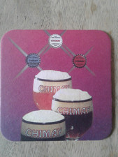 1 Carton sous bock verre à bière CHIMAY TRAPPISTE