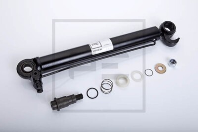 Vérin Hydraulique Double Effet 40/22/250 Avec Yeux Articulés 25mm - Course 250 Mm, Diamètre 40/22 Mm - Pour Systèmes Hydrauliques