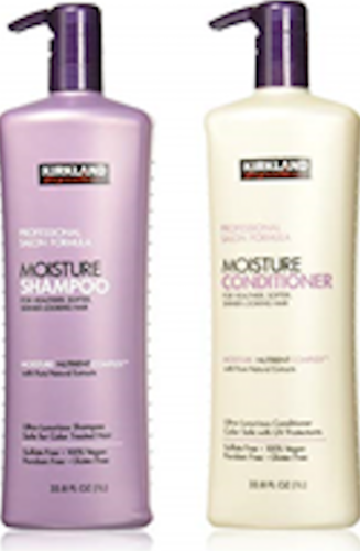 Salon Formula Moisture Shampoo 33.8Oz & Conditioner 33.8Oz by Kirkland Signature - Picture 1 of 1