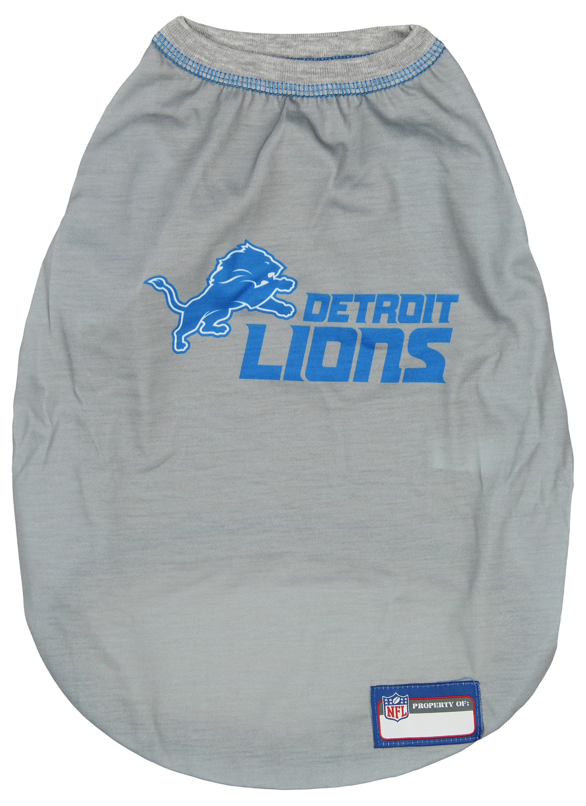 Футболка для собак Zubaz X Pets - Первая домашняя футболка команды NFL Detroit Lions для собак