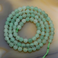 Wholesale Natural Matte Gemstone Round Spacer Loose Beads 4mm 6mm 8mm 10mm 12mm
