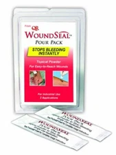 Pac-Kit by First Aid Only 90326 2 Piece WoundSeal Blood Clot Powder Pour Pack