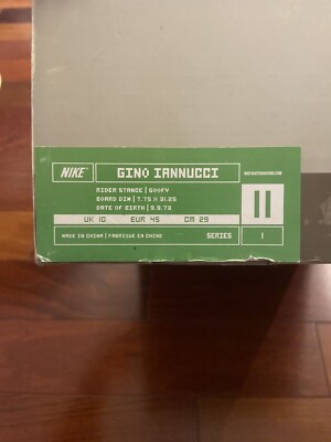 2004 MEDICOM TOY x NIKE SB GINO IANNUCCI Limited Lottery Figure