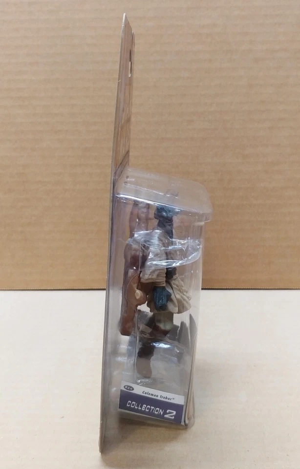 Star Wars Saga Coleman Trebor #24 2003 ERROR Falta Sable AOTC SIN USAR, EN CAJA 3,75" Foto 3 de 4