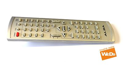 Genuine Original Alba Tvd3406xi Tv Dvd Combi Remote Control Ebay