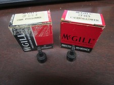 NEW LOT OF 2 MCGILL CAM FOLLOWER BEARING CF 1/2 S CF1/2S