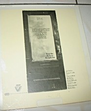 BROADWAY DANNY ROSE  -  SelectaVision Video Disc 14" X 13"