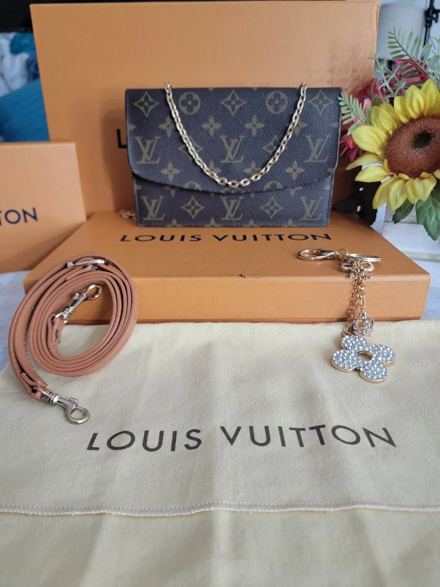 Authentic Louis Vuitton Monogram Pochette Rabat 20 Clutch Bag Preowned AN1920