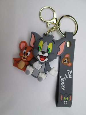 1 x Tom & Jerry Schlüsselanhänger Schlüsselanhängsel mit groben Figuren