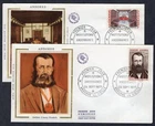 ANDORRAN HERITAGE 1977 FRENCH ANDORRA 2 SILK FDC