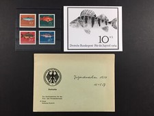 BRD FOTO-ESSAY 1964 412/415 FISCHE FISH PHOTO-ESSAY RAR !! e1524