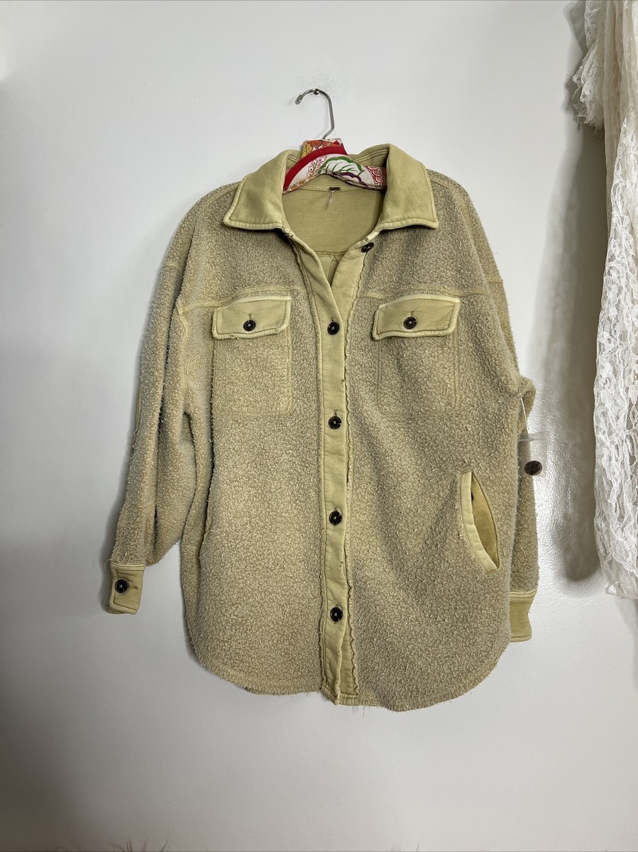 Clothes Free People Ruby Jacket Olive Free People Ruby Shirt
