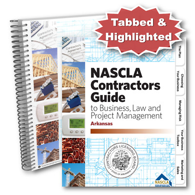 Pre-Tabbed & Highlighted NASCLA Arkansas 8th Edition Spiralbound