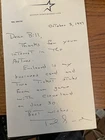 Tal Smith Signed Autographed Baseball Houston Astros Hall of Fame  letter ticket